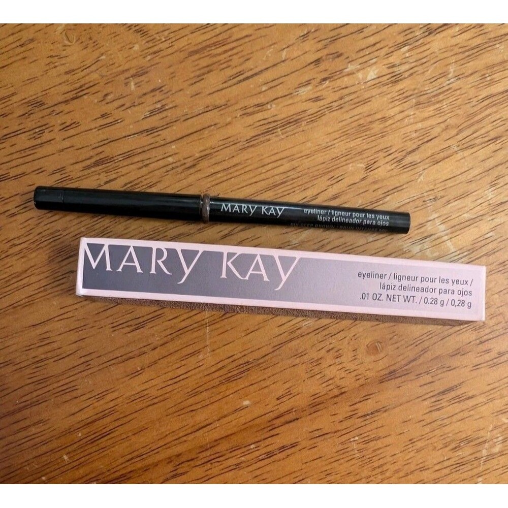 MARY KAY Eyeliner MK Deep Brown 082250 Full Size .01 OZ NEW In BOX FAST SHIP